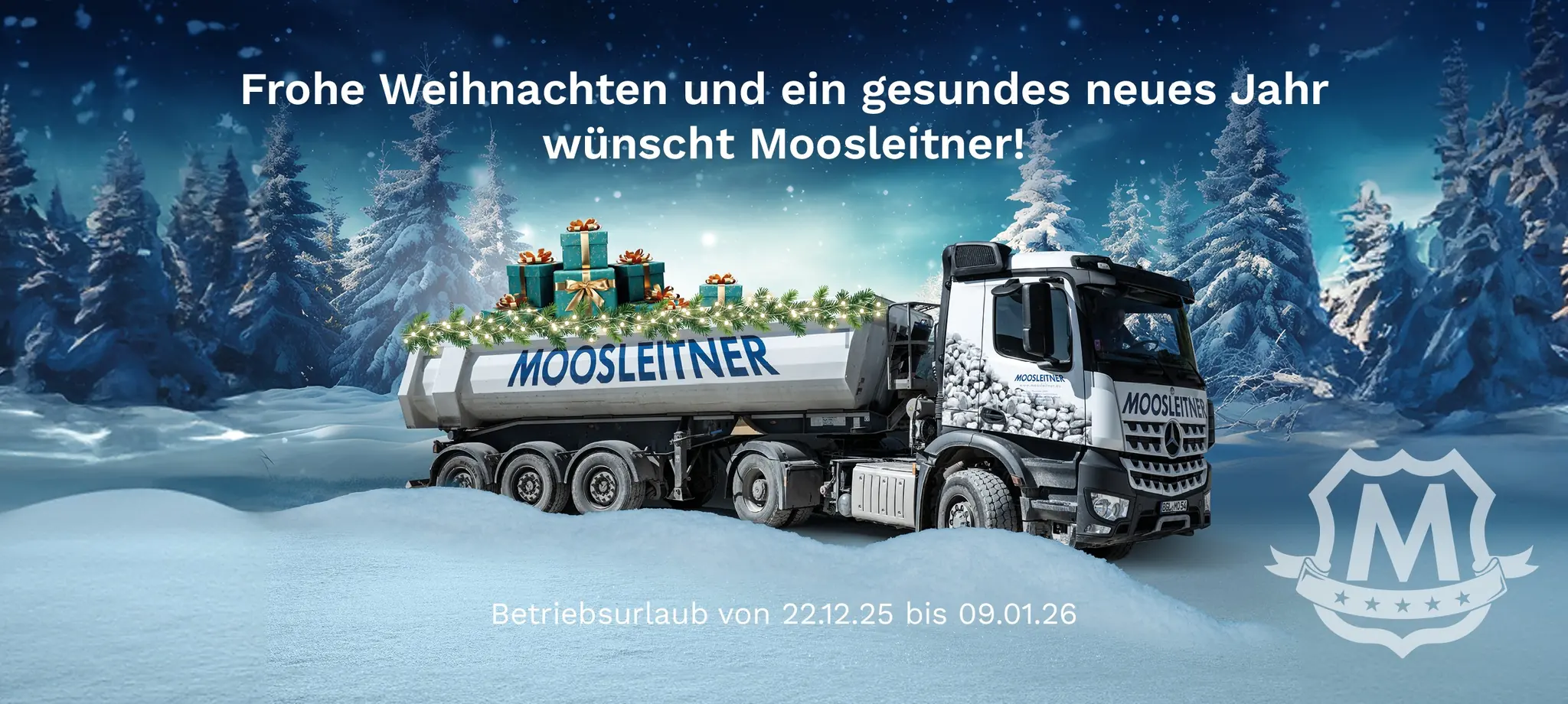 Home Hero-Bild von Moosleitner zu Weihnachten